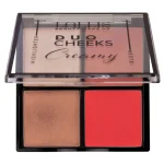 paleta fard de obraz cremos si iluminator duo cheeks Lollis 1